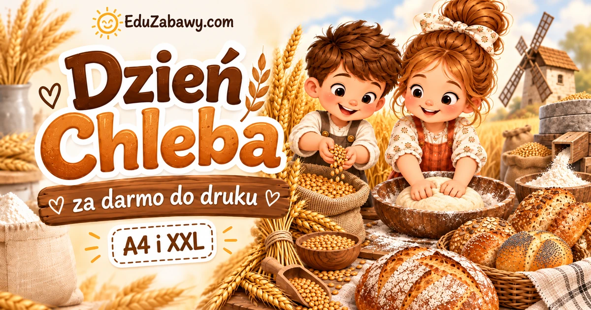 Dekoracja A4 i XXL: Od ziarna do chleba